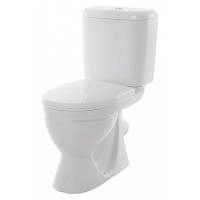 Унитаз-компакт Sanita Стандарт комфорт SDTSACC01030712 с бачком и сиденьем Микролифт