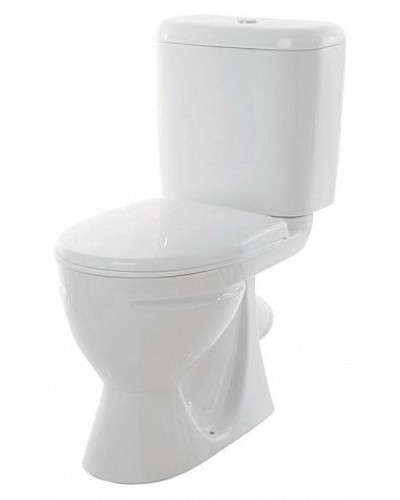 Унитаз-компакт Sanita Стандарт комфорт SDTSACC01030712 с бачком и сиденьем Микролифт