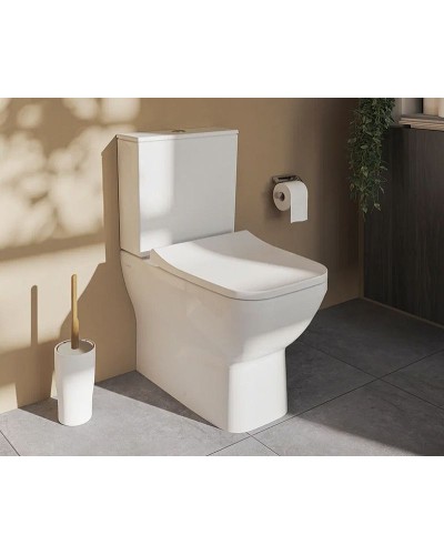 Унитаз компакт Vitra Integra Square 9833B003-7204 с бачком и сиденьем Микролифт