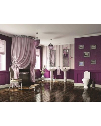 Унитаз-компакт Sanita Luxe Classic Luxe SL ТМ CSCSLCC01060611 с бачком и сиденьем Микролифт