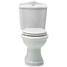 Унитаз компакт Azzurra Jubilaeum JUVCMP000000BI/(JUB100/MBP bi) без бачка и сиденья