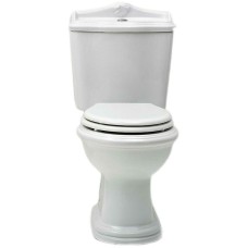 Унитаз компакт Azzurra Jubilaeum JUVCMP000000BI/(JUB100/MBP bi) без бачка и сиденья