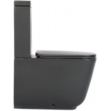 Унитаз компакт Kerasan Tribeca 511731 Черный матовый без бачка и сиденья