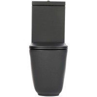 Унитаз компакт Kerasan Tribeca 511731 Черный матовый без бачка и сиденья