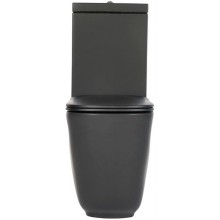 Унитаз компакт Kerasan Tribeca 511731 Черный матовый без бачка и сиденья