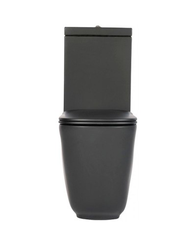 Унитаз компакт Kerasan Tribeca 511731 Черный матовый без бачка и сиденья