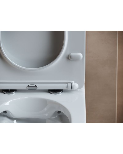 Унитаз компакт Ceramica Nova Fortuna CN9001 с бачком и сиденьем Микролифт