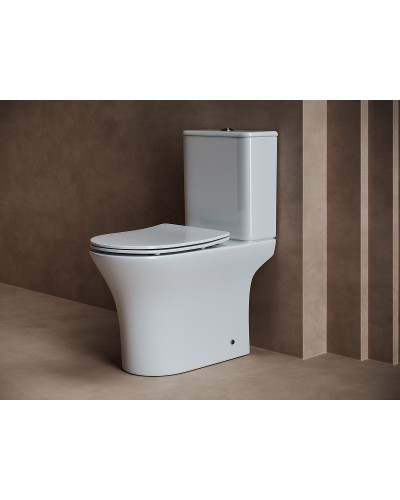 Унитаз компакт Ceramica Nova Fortuna CN9001 с бачком и сиденьем Микролифт