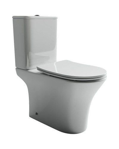 Унитаз компакт Ceramica Nova Fortuna CN9001 с бачком и сиденьем Микролифт