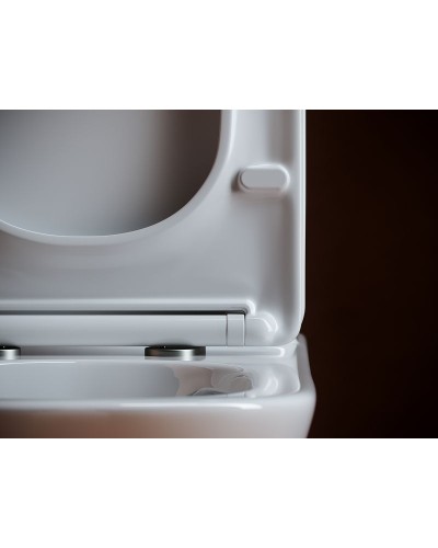 Унитаз компакт Ceramica Nova Alfa CN9002 с бачком и сиденьем Микролифт