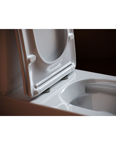 Унитаз компакт Ceramica Nova Alfa CN9002 с бачком и сиденьем Микролифт