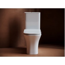 Унитаз компакт Ceramica Nova Alfa CN9002 с бачком и сиденьем Микролифт