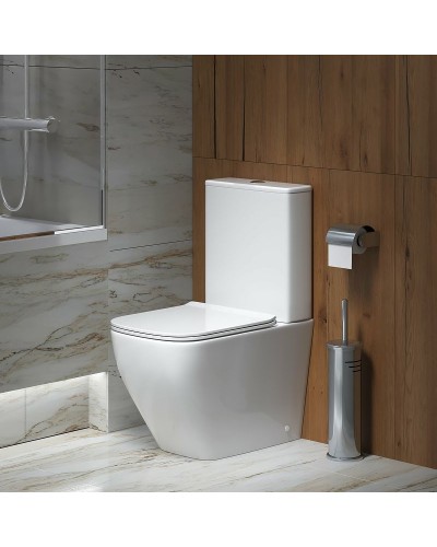 Унитаз компакт Grossman Style GR-4453S с бачком и сиденьем Микролифт