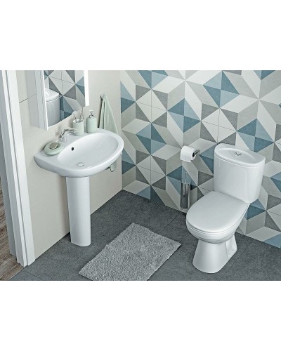 Унитаз компакт Santek Анимо 1.WH30.2.134 с бачком и сиденьем