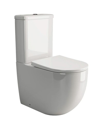 Унитаз компакт Ceramica Nova Mia CN1801 с бачком и сиденьем Микролифт