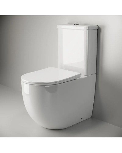 Унитаз компакт Ceramica Nova Mia CN1801 с бачком и сиденьем Микролифт
