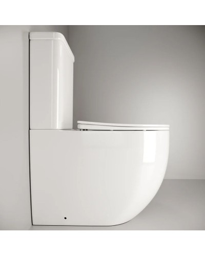 Унитаз компакт Ceramica Nova Mia CN1801 с бачком и сиденьем Микролифт