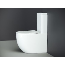 Унитаз компакт Ceramica Nova Mia CN1801 с бачком и сиденьем Микролифт