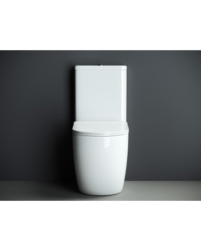 Унитаз компакт Ceramica Nova Mia CN1801 с бачком и сиденьем Микролифт