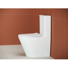 Унитаз компакт Ceramica Nova Highlight CN1802 с бачком и сиденьем Микролифт