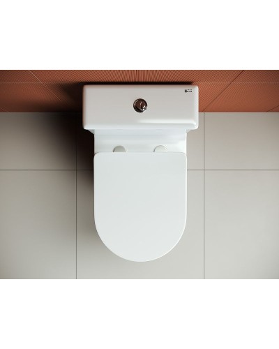 Унитаз компакт Ceramica Nova Highlight CN1802 с бачком и сиденьем Микролифт