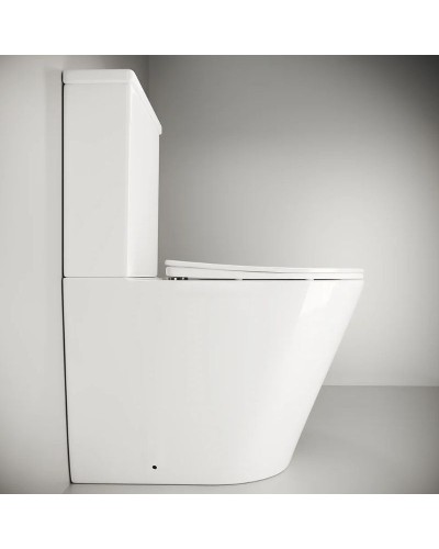 Унитаз компакт Ceramica Nova Highlight CN1802 с бачком и сиденьем Микролифт