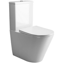 Унитаз компакт Ceramica Nova Highlight CN1802 с бачком и сиденьем Микролифт