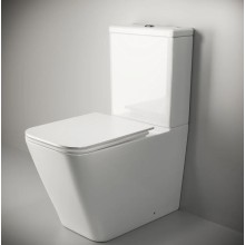 Унитаз компакт Ceramica Nova Cubic CN1803 с бачком и сиденьем Микролифт