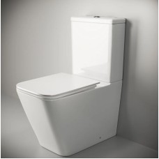 Унитаз компакт Ceramica Nova Cubic CN1803 с бачком и сиденьем Микролифт