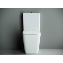 Унитаз компакт Ceramica Nova Cubic CN1803 с бачком и сиденьем Микролифт
