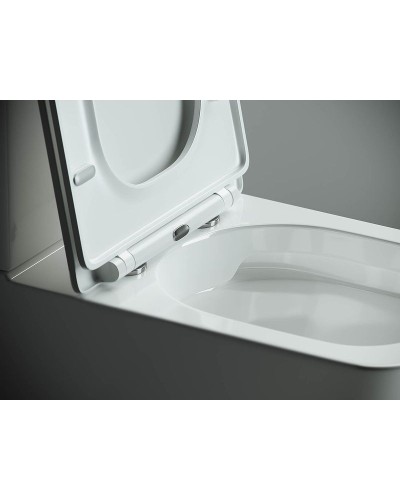 Унитаз компакт Ceramica Nova Cubic CN1803 с бачком и сиденьем Микролифт