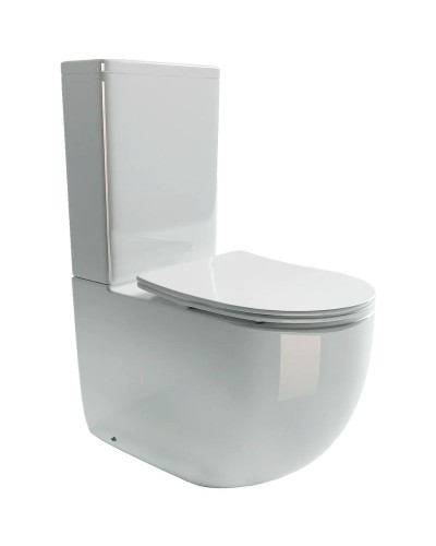 Унитаз компакт Ceramica Nova Metropol CN4001 с бачком и сиденьем Микролифт