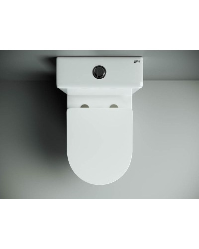 Унитаз компакт Ceramica Nova Metropol CN4001 с бачком и сиденьем Микролифт