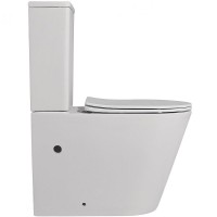 Унитаз компакт Abber Bequem AC1112 с бачком и сиденьем Микролифт