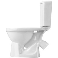 Унитаз-компакт антивсплеск с сиденьем полипропилен Santek Бореаль 1.WH30.1.704