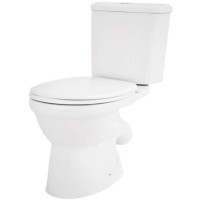 Унитаз-компакт антивсплеск с сиденьем микролифт Santek Бореаль 1.WH30.2.145