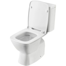 Унитаз-компакт безободковый с сиденьем микролифт Santek Нео 1.WH30.2.418