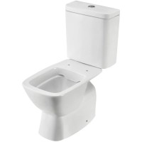 Унитаз-компакт безободковый с сиденьем микролифт Santek Нео 1.WH30.2.418