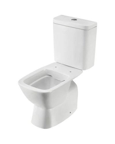 Унитаз-компакт безободковый с сиденьем микролифт Santek Нео 1.WH30.2.418