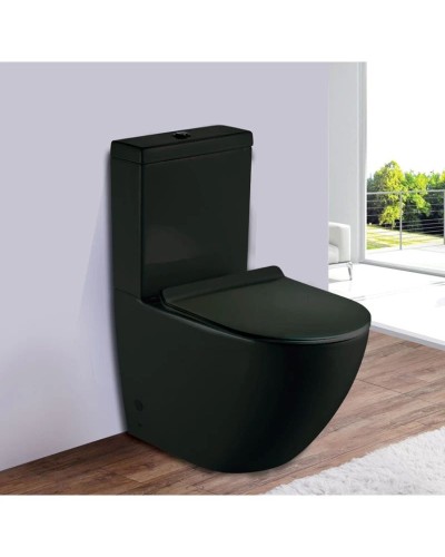 Унитаз-компакт безободковый с сиденьем микролифт Esbano Ripoll-C ESUNRIPOCMB