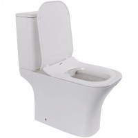 Унитаз компакт Cerutti SPA Vettore MW CT9240 Белый матовый с бачком и сиденьем Микролифт