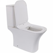 Унитаз компакт Cerutti SPA Vettore MW CT9240 Белый матовый с бачком и сиденьем Микролифт