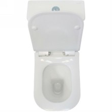 Унитаз компакт Cerutti SPA Vettore MW CT9240 Белый матовый с бачком и сиденьем Микролифт