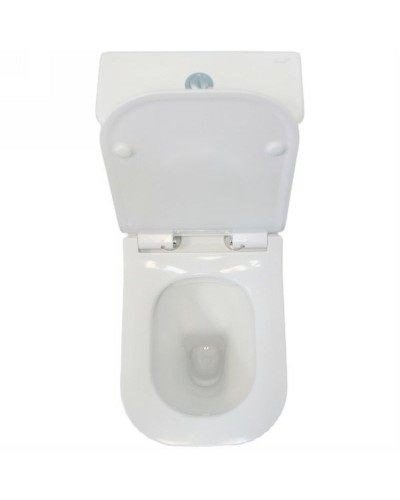 Унитаз компакт Cerutti SPA Vettore MW CT9240 Белый матовый с бачком и сиденьем Микролифт