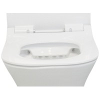 Унитаз компакт Cerutti SPA Vettore MW CT9240 Белый матовый с бачком и сиденьем Микролифт