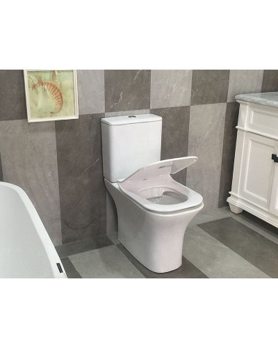 Унитаз компакт Cerutti SPA Vettore MW CT9240 Белый матовый с бачком и сиденьем Микролифт