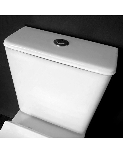 Унитаз компакт Cerutti SPA Vettore MW CT9240 Белый матовый с бачком и сиденьем Микролифт