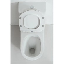 Унитаз-компакт безободковый с сиденьем микролифт Orange С01-000W