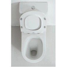 Унитаз-компакт безободковый с сиденьем микролифт Orange С01-000W