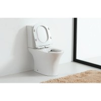 Унитаз-компакт безободковый с сиденьем микролифт Orange С01-000W